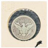 1908 United States Barber Quarter