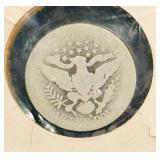 1915-D United States Barber Quarter Composition: Minted with 90% silver.
