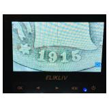1915-D United States Barber Quarter Composition: Minted with 90% silver.