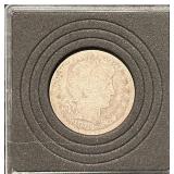 1901 United States Barber Quarter