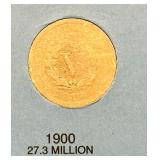Liberty Head "V" Nickels - Qty 10 | 1900 | 1903 | 1904 | 1905 | 1906 | 1907 | 1908 | 1910 | 1911 |1912