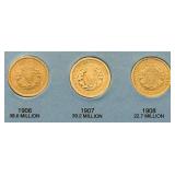 Liberty Head "V" Nickels - Qty 10 | 1900 | 1903 | 1904 | 1905 | 1906 | 1907 | 1908 | 1910 | 1911 |1912