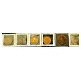 Assorted British and World Coins from the late 19th and early 20th centuries, including Gold British Sovereigns