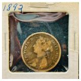 Assorted British and World Coins from the late 19th and early 20th centuries, including Gold British Sovereigns