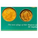 1985 Royal Australian Mint Uncirculated Coin Set featuring designs by Stuart Devlin.