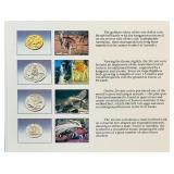 1985 Royal Australian Mint Uncirculated Coin Set featuring designs by Stuart Devlin.