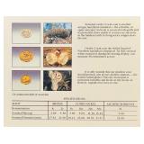 1985 Royal Australian Mint Uncirculated Coin Set featuring designs by Stuart Devlin.