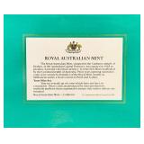 1985 Royal Australian Mint Uncirculated Coin Set featuring designs by Stuart Devlin.