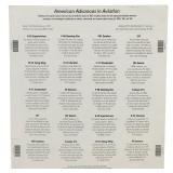 Vintage and Antique Stamp Collection - Qty 4 | "American Advances in Aviation" | "Legends of Baseball" | Mahogany Speedboats | Eddie Rickenbacker, an aviation pioneer.