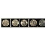 1976-1976 Bicentennial Eisenhower Dollars featuring the Moon Eagle Design