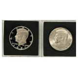 Kennedy Half Dollars - Qty 3 | 1987-S (1) Proof | 1776-1976D Bicentennial (1) | 1776-1976 Bicentennial