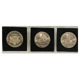 Kennedy Half Dollars - Qty 3 | 1987-S (1) Proof | 1776-1976D Bicentennial (1) | 1776-1976 Bicentennial