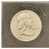 1954-D Benjamin Franklin Half Dollar