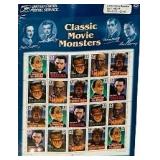 1997 United States Postage Stamps -  Classic Movie Monsters