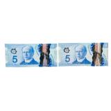 Canadian Bank Notes and Coins Collection