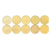 Canadian Bank Notes and Coins Collection