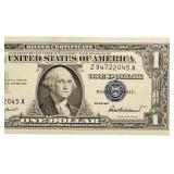 1957 $1 Silver Certificate | Serial Number Z 94722045 A