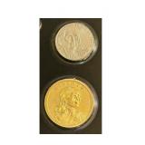 2017-S United States Mint 225th Anniversary Enhanced Uncirculated Coin Set featuring Two Protective Lenses and a Certificate of Authenticity