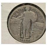 1927 Standing Liberty Silver Quarter Dollar
