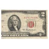 1953A $2 United States "RED SEAL" Note |