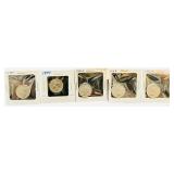 Canadian Bank Notes and Coins Collection