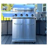 Nexgrill Stainless Steel Gas Grill With Side Burner