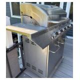 Nexgrill Stainless Steel Gas Grill With Side Burner