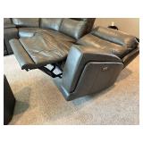 Gilman Creek Leather Power Reclining Sectional With Power Headrests