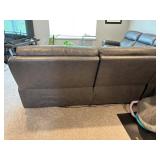 Gilman Creek Leather Power Reclining Sectional With Power Headrests
