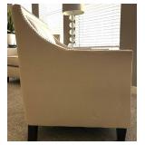 Jofran Luca-ch-ivory Ivory Accent Chair with Nailhead Trim #1