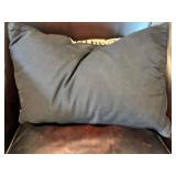 Palatial Furniture Black Armchair With Pillow