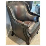 Palatial Furniture Black Armchair With Pillow