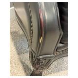 Palatial Furniture Black Armchair With Pillow