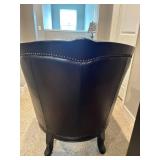 Palatial Furniture Black Armchair With Pillow