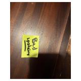 Sleigh Bed Frame With Side Rails & Slats