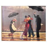 Jack Vettriano "The Singing Butler" Framed Wall Art Print in Ornate Frame