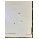 White Bedroom Set With Dresser, 2 Nightstands & New Mirror