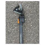 Suncast Multi-Purpose Cart With Fiskars Lopper & Assorted Garden Tools