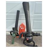 Toro Super Blower Vac & Black & Decker Hedge Hog 22 Mixed Lot With Extension Cord
