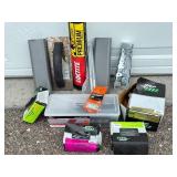 Mixed Lot: Construction Screws, Nails & Adhesive