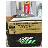 Mixed Lot: Construction Screws, Nails & Adhesive