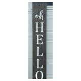 Christmas Porch Sign, Hello Sign & for Sale Sign Mixed Lot