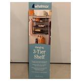 Whitmor Hanging 3-tier Shelf - New