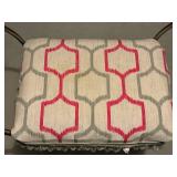 Upholstered Metal Stool