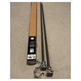 NEW Contact Grip Premium, Umbra Drapery Rod & Bamboo Shoe Rack Mixed Lot