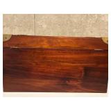 Wood Box With Display Tray