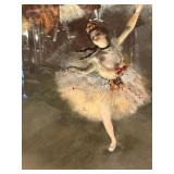 Framed Painting Trio - Floral & Ballerina Art