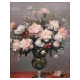 Framed Painting Trio - Floral & Ballerina Art