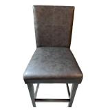 Gray Bar Stools (Lot of 4)