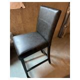 Gray Bar Stools (Lot of 4)